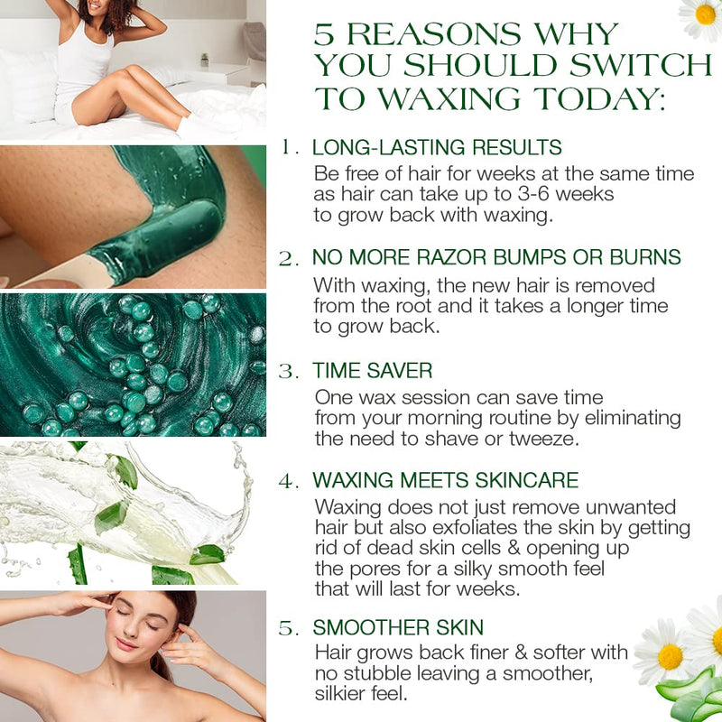 GiGi Hard Wax Beads - Aloe Hard Wax Beads 14 oz