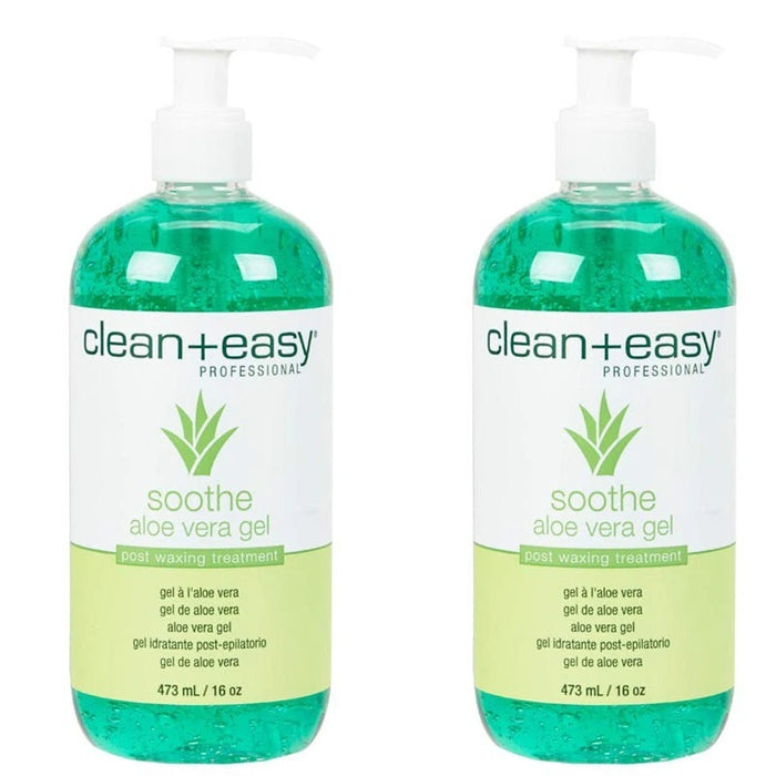 Clean+Easy Soothe Aloe Vera Gel 16 oz (2 Pack)