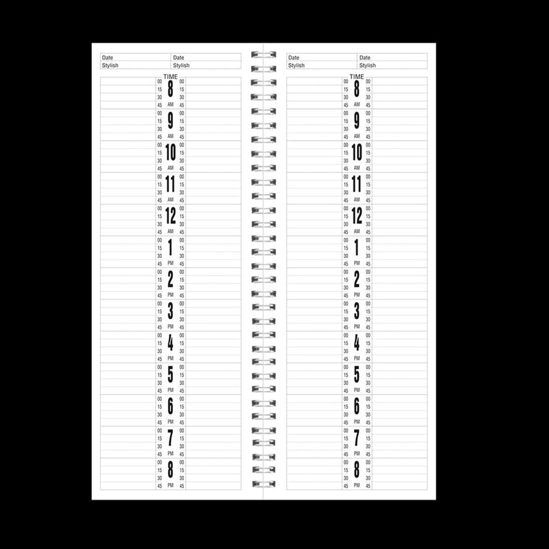 Salon Appointment Book 2-Column 150 Pages AB102