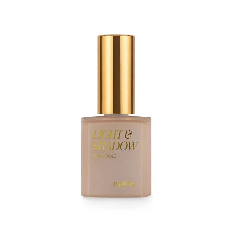 Apres - Esmalte de uñas en gel Light & Shadow - 606 Quiet Table 0.5 fl oz
