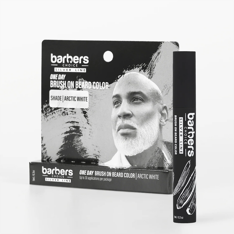 Barbers Choice Brush On Beard Color Arctic White product image