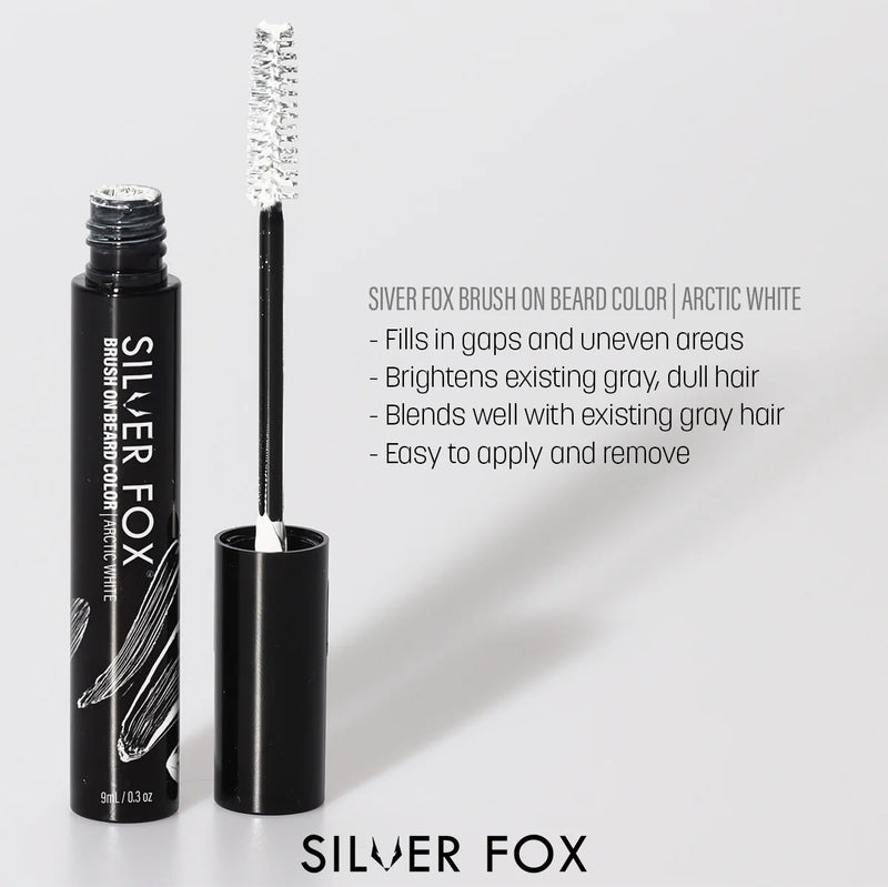 Barbers Choice Brush On Beard Color Arctic White product image 2