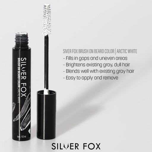 Barbers Choice Brush On Beard Color Arctic White product image 2