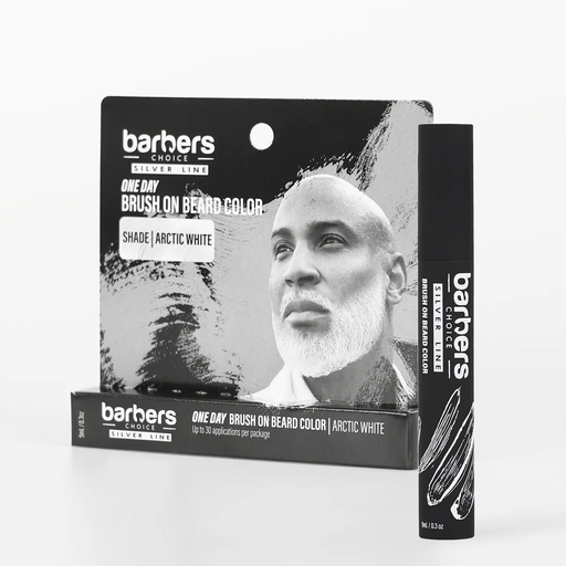 Barbers Choice Brush On Beard Color Arctic White product image