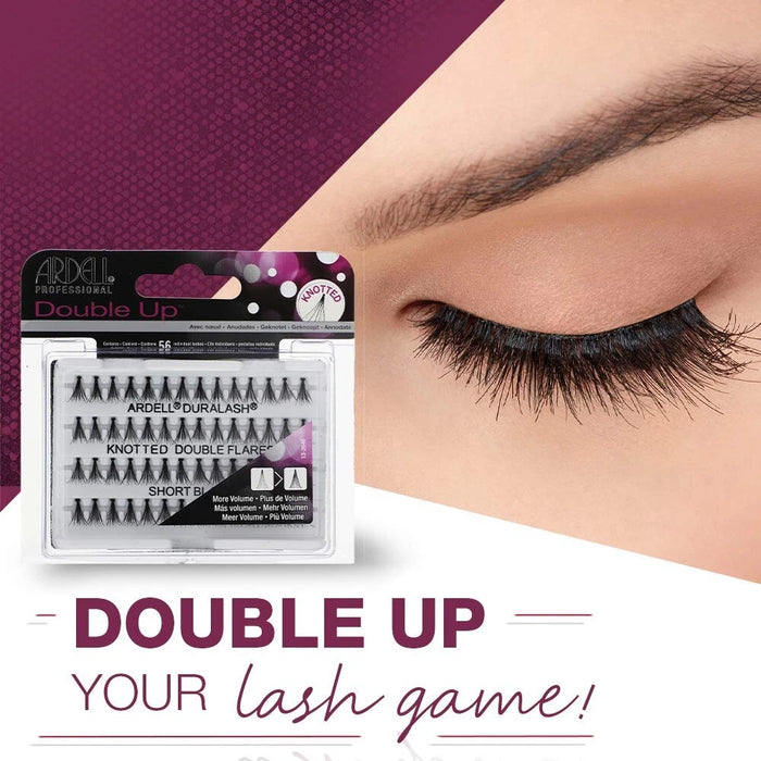Ardell - Double Up Individuals Knotted - Short #68290 (4 Pack)
