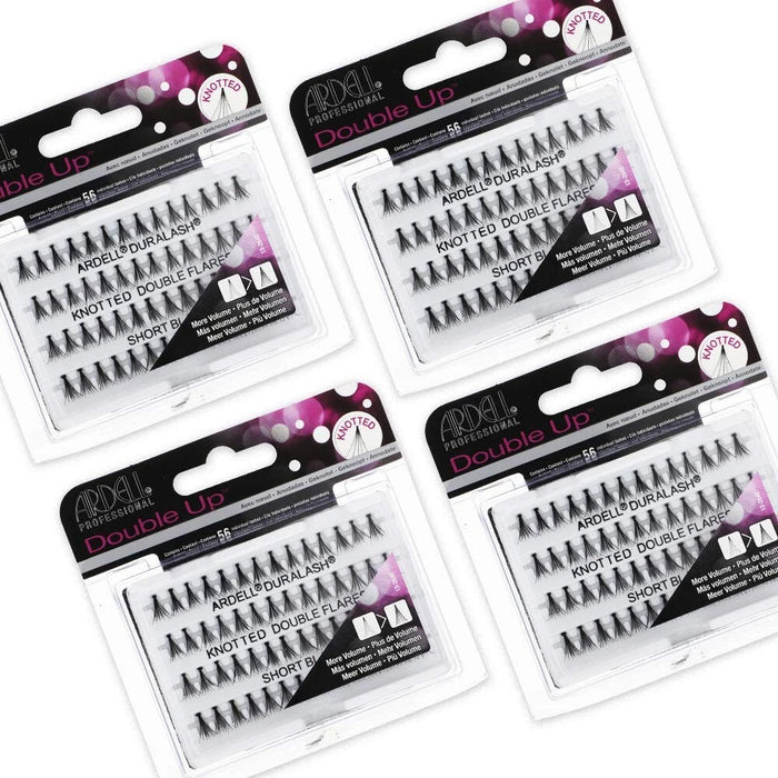 Ardell - Double Up Individuals Knotted - Short #68290 (4 Pack)