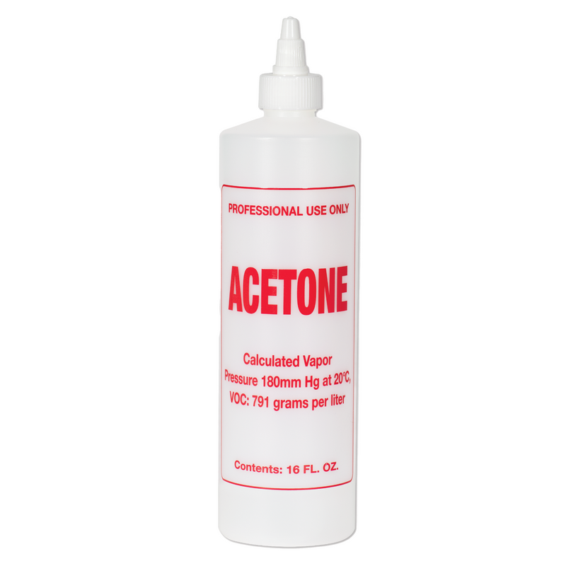**Empty Bottle** B68 Plastic Bottle Acetone Polish Remover 16oz (2 Pack)
