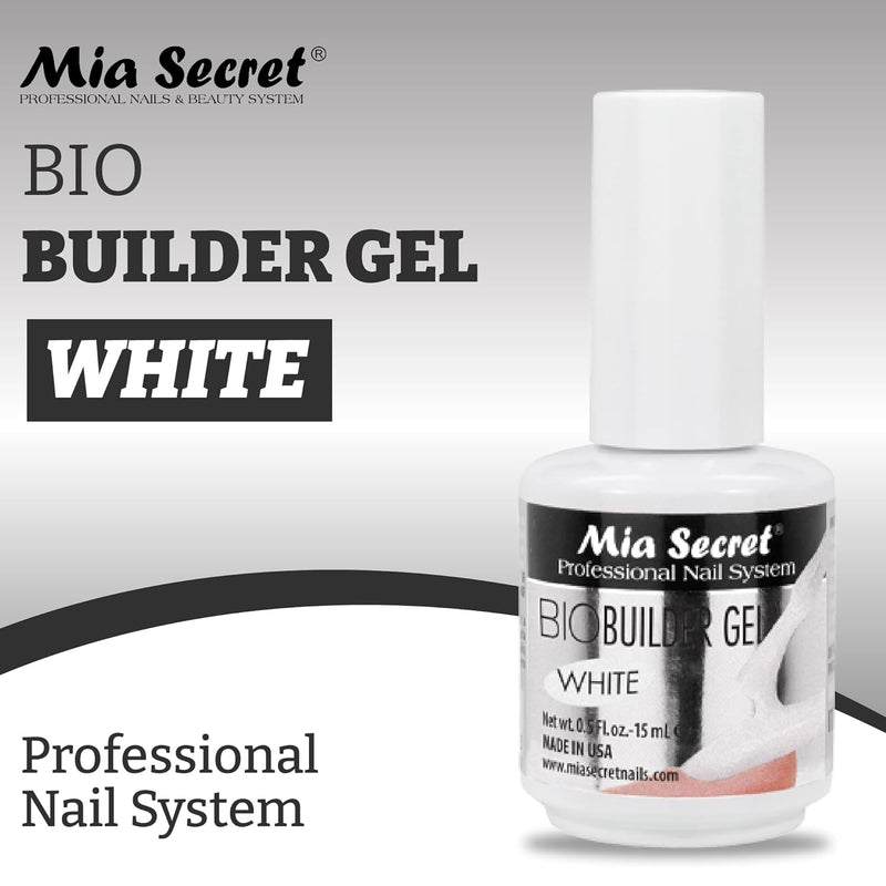 Mia Secret - Bio Builder Gel - 0.5 fl oz (White)
