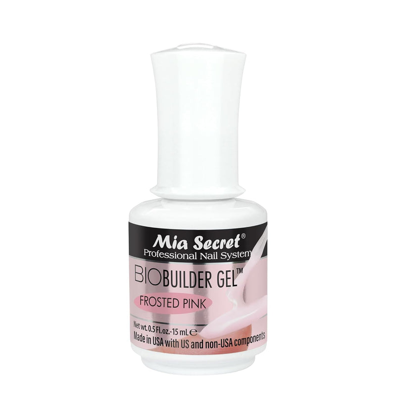 Mia Secret - Bio Builder Gel - Frosted Pink 0.5 oz