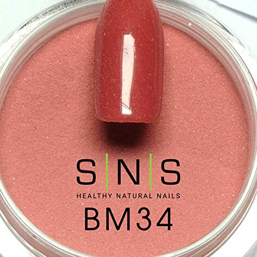 SNS Dip Powder - BM34 Poppy Red 1 oz