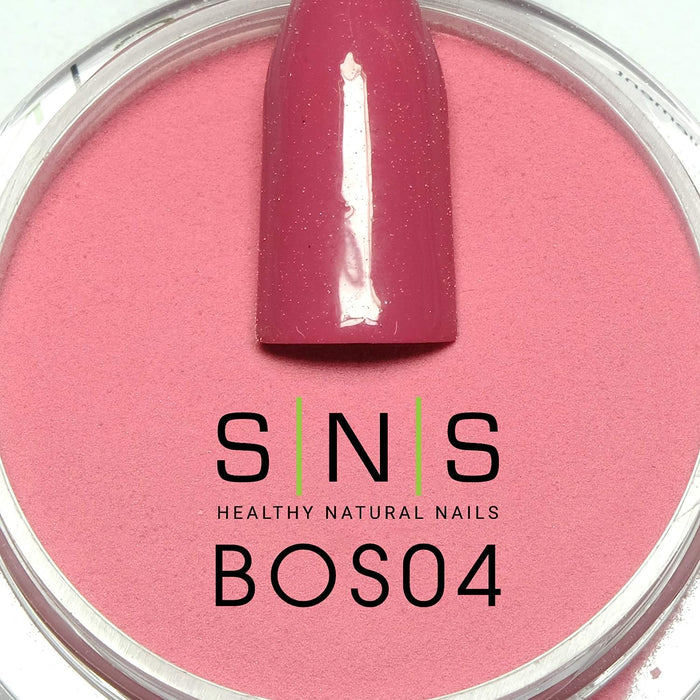 SNS Dip Powder - BOS04 Crimson Ribbon 1 oz