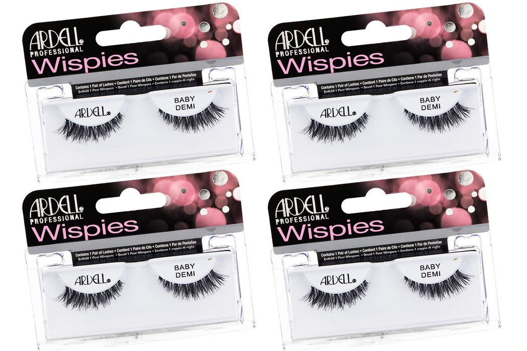 Ardell - Strip Lashes - Baby Demi Wispies (4 Pack)