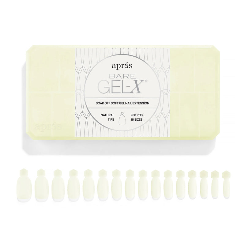 Apres - Bare Gel-X - Natural Box Of Tips (280Pcs)