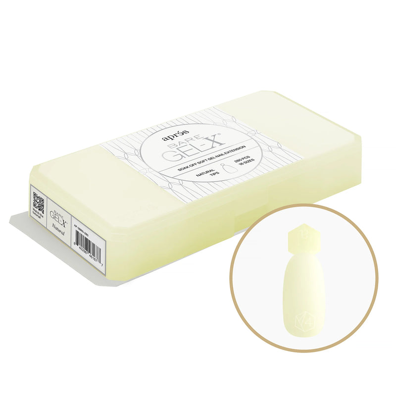 Apres - Bare Gel-X - Natural Box Of Tips (280Pcs)