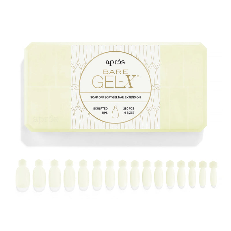 Apres - Bare Gel-X - Sculpted Box Of Tips (280Pcs)