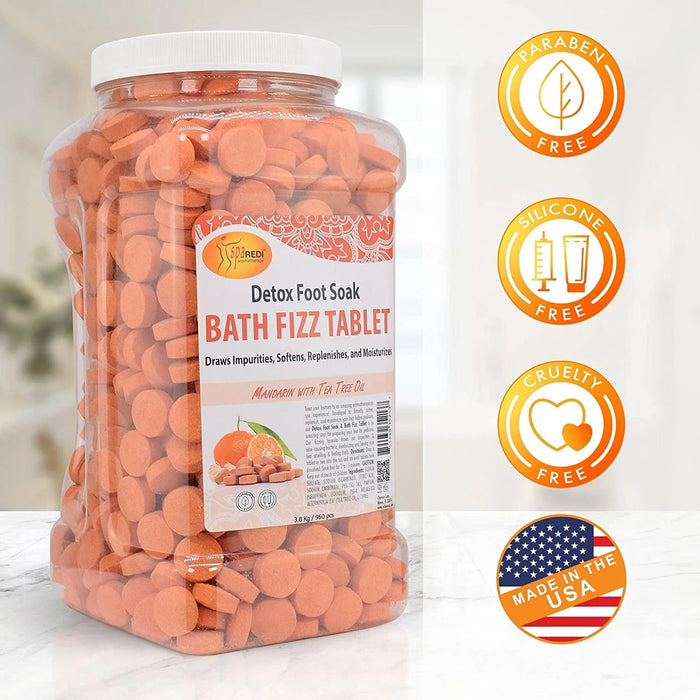 Spa Redi - Bath Fizz Tablets - Mandarin 950 Tablet