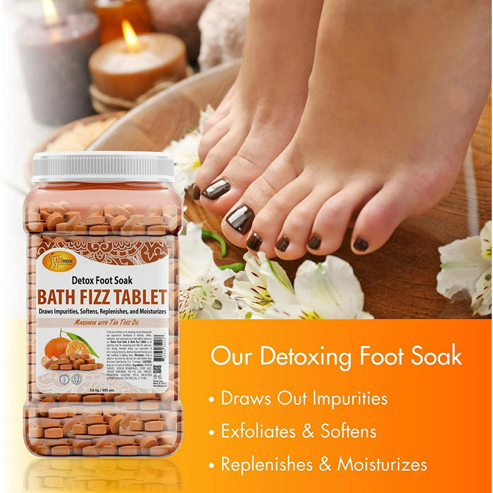Spa Redi - Bath Fizz Tablets - Mandarin 950 Tablet
