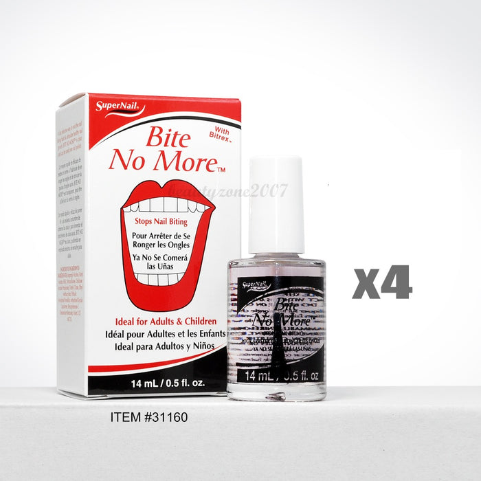 SuperNail - Bite No More - Stop Nail Biting 0.5 oz (4 Pack)