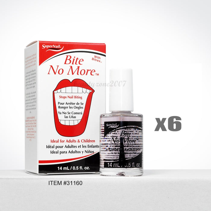 SuperNail - Bite No More - Stop Nail Biting 0.5 oz (6 Pack)
