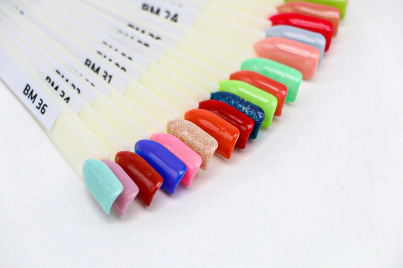 SNS Blooming Meadow Collection Color Swatches / Color Chart / Color Sample