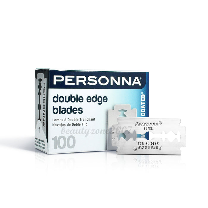 Personna DE Double Edge Razor Blades 100 Count