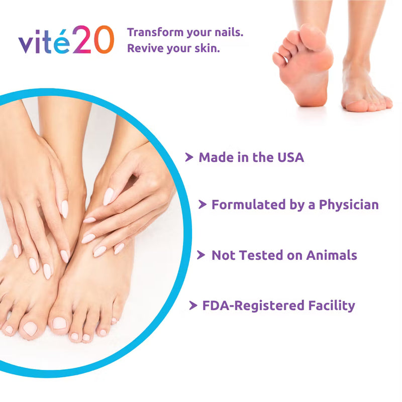 Vite20 - Brush-On Antifungal Kills Fungus 0.5 fl oz (2 Pack)