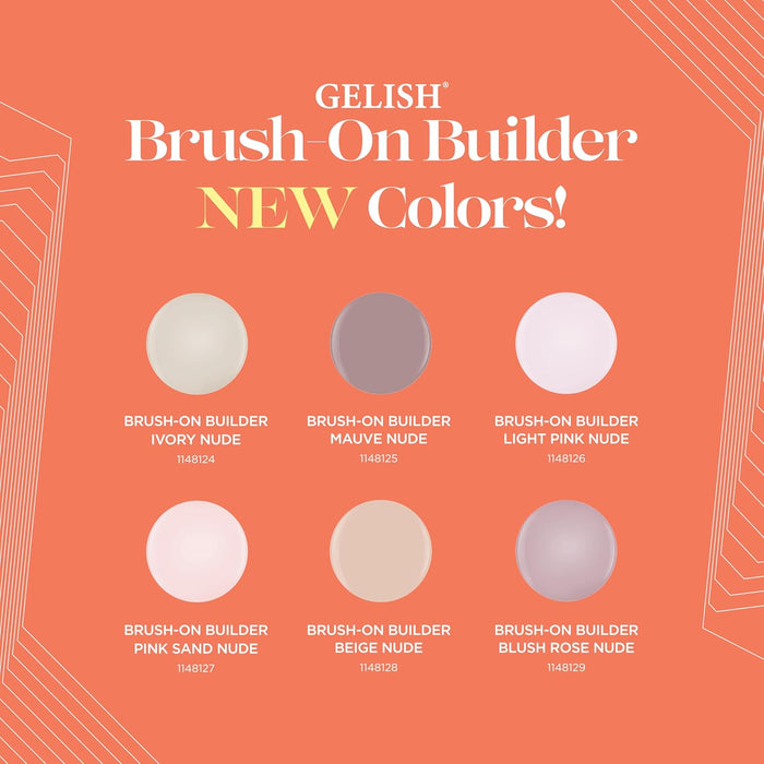 Gelish - Brush-On Builder Gel - Mauve Nude