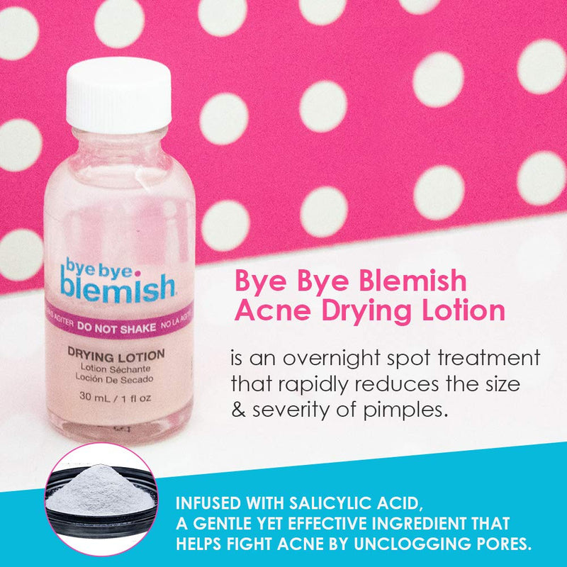 Bye Bye - Blemish Acne Drying Lotion 1 oz (2 Pack)