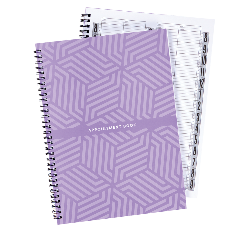 DL-C203 Appointment Book 200 page For Nail Shop Hair Salon Beauty Spa (4 Column)
