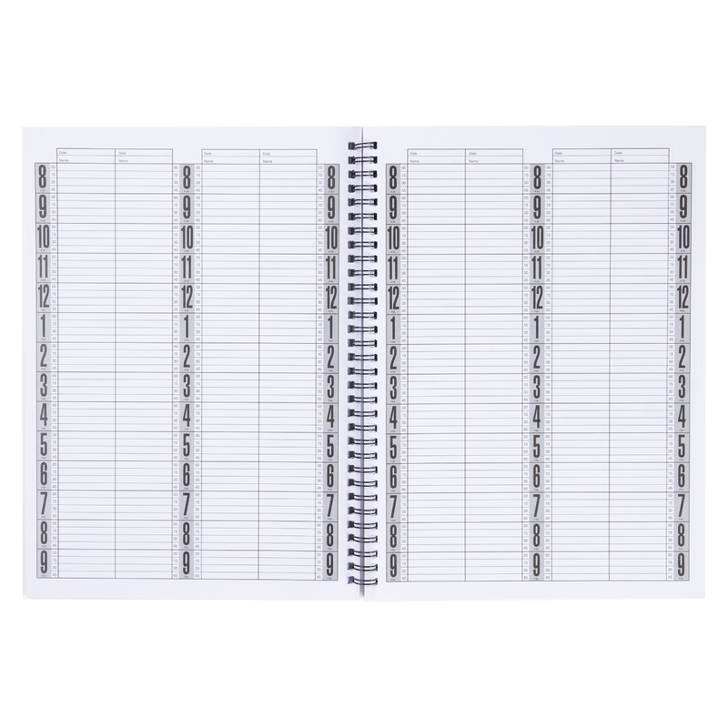 DL-C203 Appointment Book 200 page For Nail Shop Hair Salon Beauty Spa (4 Column)