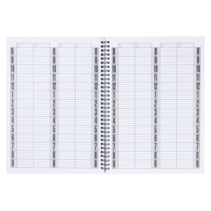 DL-C203 Appointment Book 200 page For Nail Shop Hair Salon Beauty Spa (4 Column)