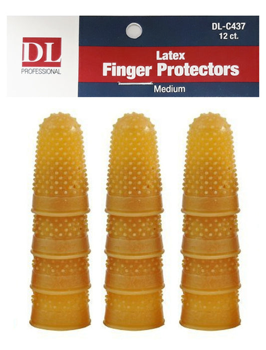 DL Professional - C437 Latex Finger - Medium 12 ct