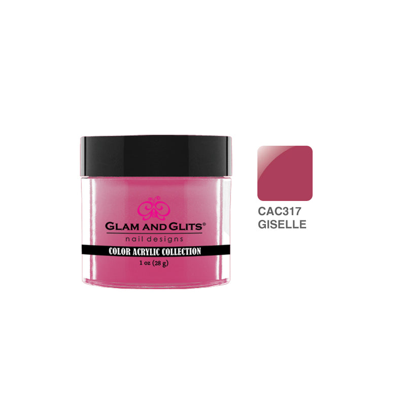 Glam & Glits - Color Acrylic Powder - 317 Giselle 1oz