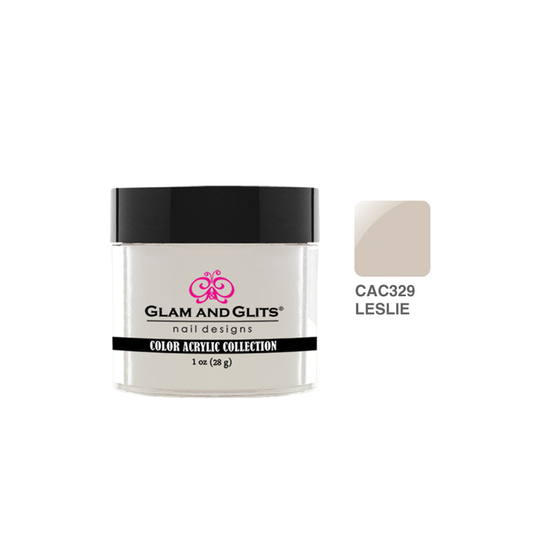 Glam & Glits - Polvo acrílico de color - 329 Leslie 1 oz