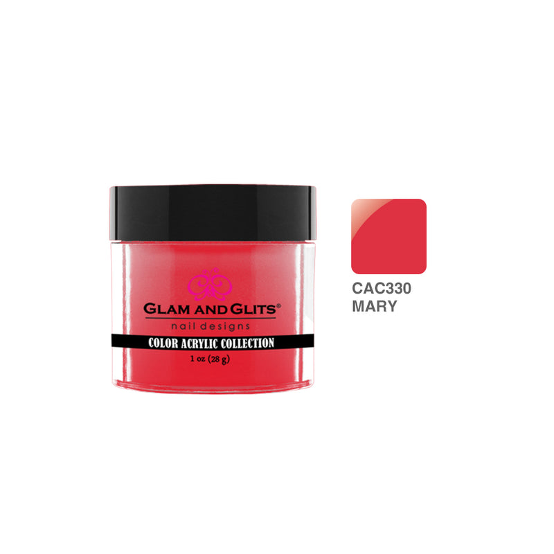 Glam & Glits - Polvo acrílico de color - 330 Mary 1oz