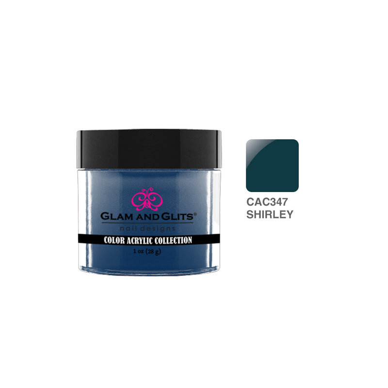 Glam & Glits - Color Acrylic Powder - 347 Shirley 1 oz