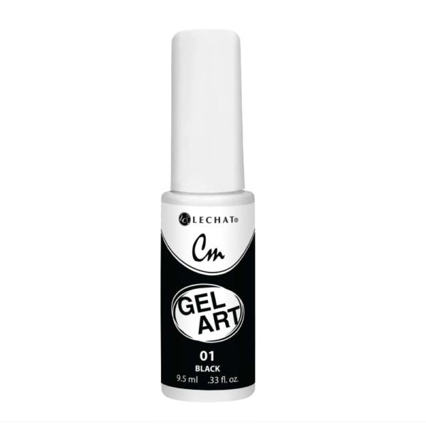 LeChat Gel Art CMG01 Black 0.33 oz