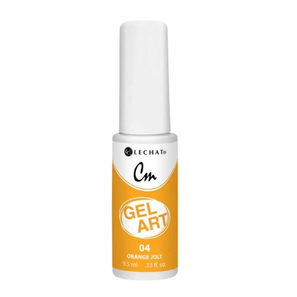 LeChat Gel Art CMG04 Orange Jolt 0.33oz