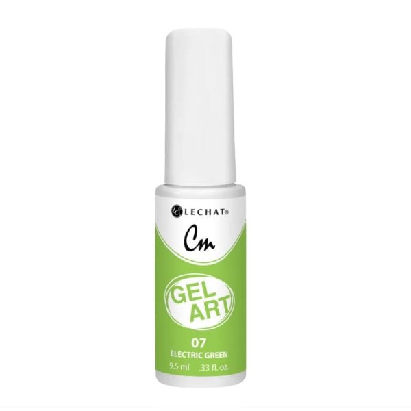 LeChat Gel Art CMG07 Electric Green 0.33oz