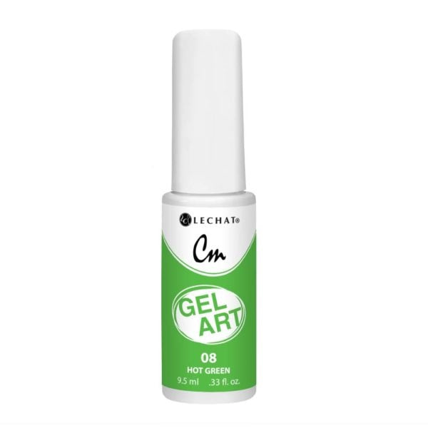 LeChat Gel Art CMG08 Hot Green 0.33oz