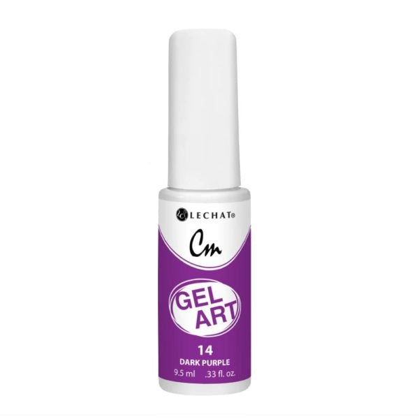 LeChat Gel Art CMG14 Dark Purple 0.33 oz