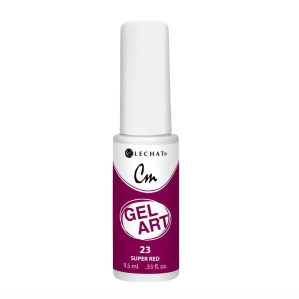 LeChat Gel Art CMG23 Super Red 0.33 oz