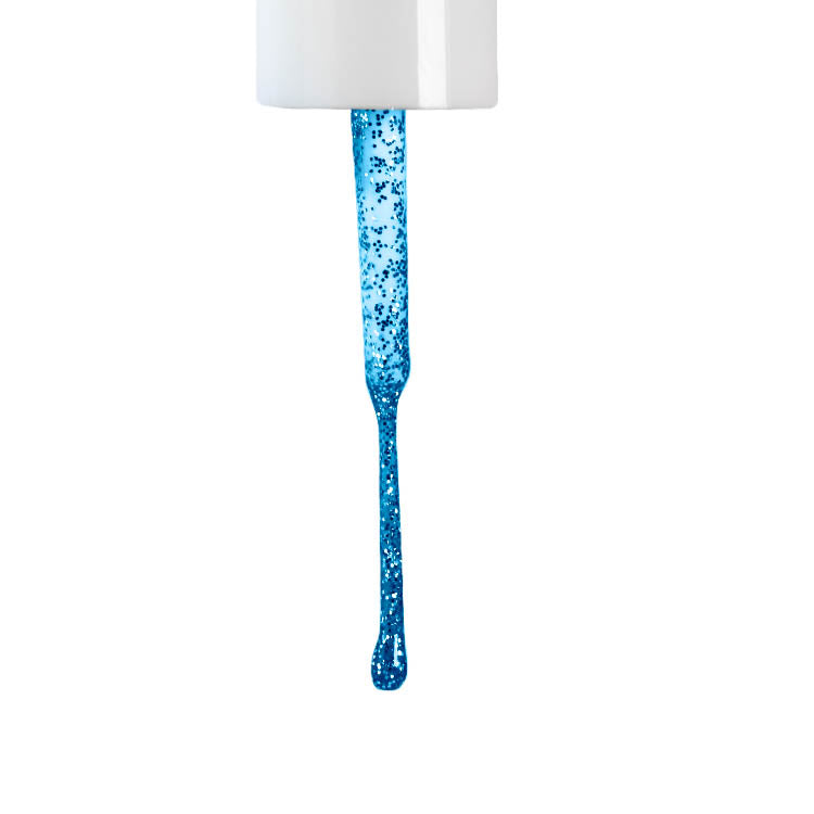 LeChat Gel Art CMG34 Blue Glitter 0.33 oz