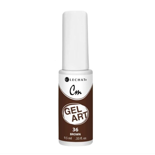 LeChat Gel Art CMG36 Brown 0.33 oz
