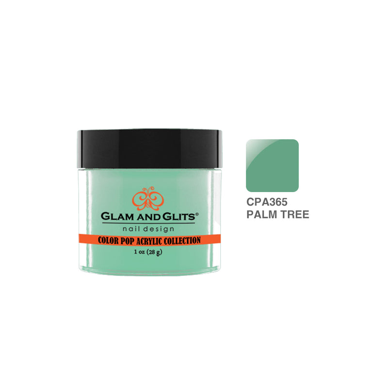Glam & Glits - Polvo acrílico de color - 365 PALM TREE 1 oz
