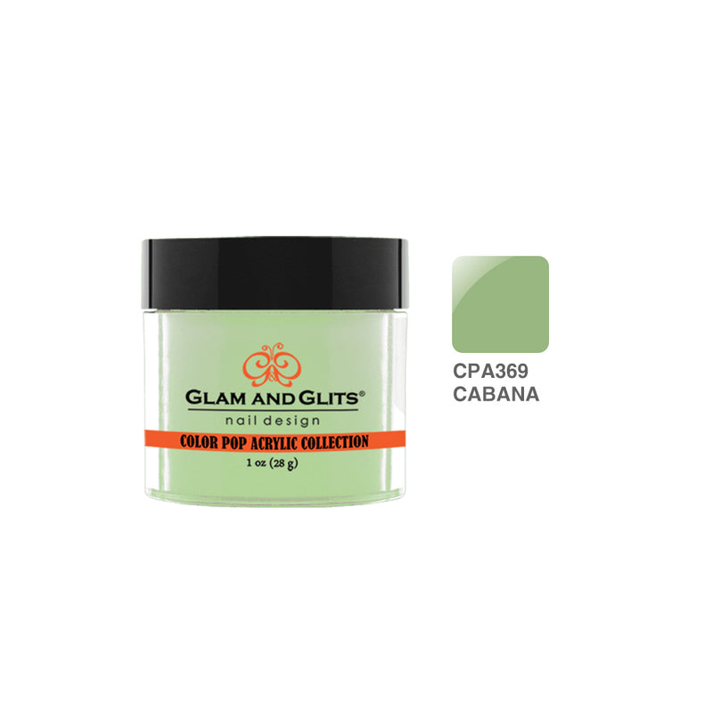 Glam & Glits - Polvo acrílico de color - 369 CABANA 1 oz