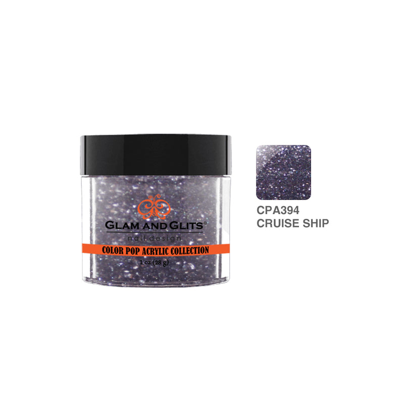 Glam & Glits - Color Acrylic Powder - 394 CRUISE SHIP 1 oz
