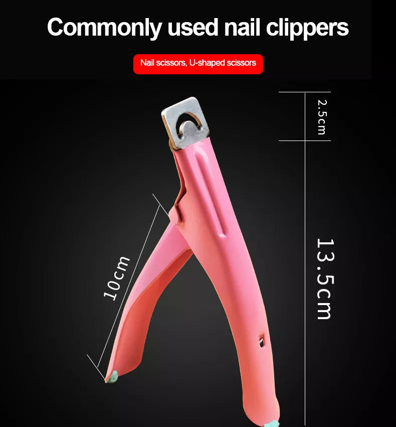 Cortador de uñas acrílicas Body Toolz SC3335 - Rosa