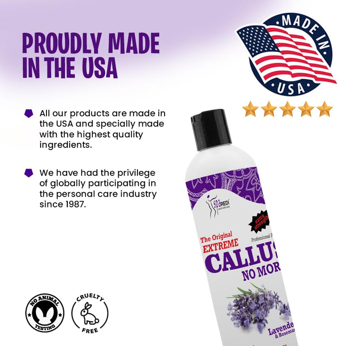 Spa Redi - Callus Remover - Lavender & Rosemary 12 oz