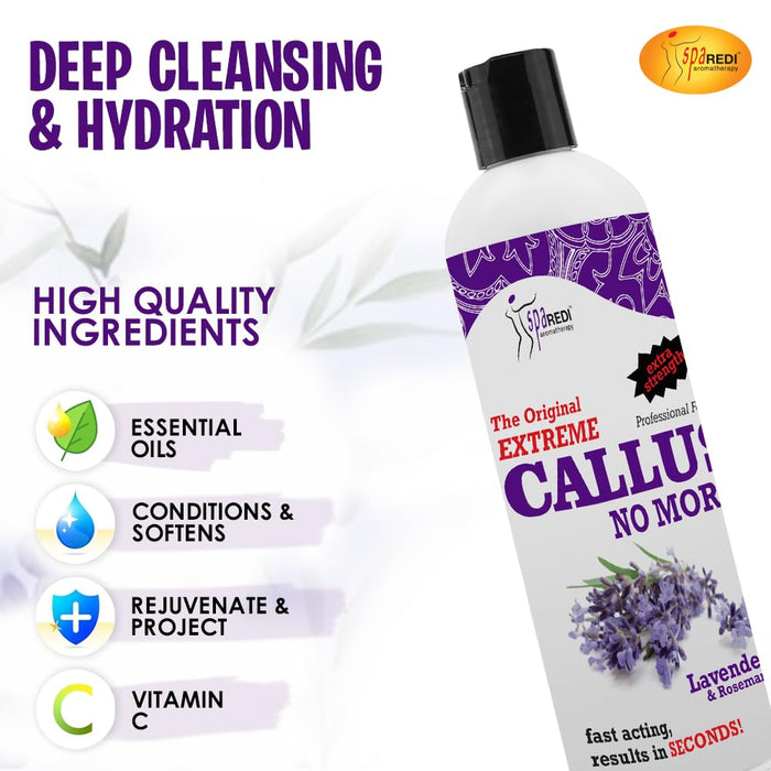 Spa Redi - Callus Remover - Lavender & Rosemary 12 oz